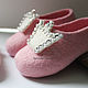 Order 'Daughter' felted baby Slippers. Bugrina Oksana. Livemaster. . Footwear for childrens Фото №3
