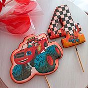 Сувениры и подарки handmade. Livemaster - original item A set of gingerbread Flash. Handmade.