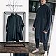 Пыльник КОКОН #069byshevtsova хлопковый. Плащи. SHEVTSOVA design | Одежда Говорит. Ярмарка Мастеров.  Фото №15