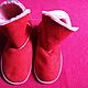 Home ugg boots made of sheepskin, Ugg boots, Moscow,  Фото №1