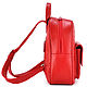 Order Women's leather backpack 'Hermione' (red). Russian leather Guild. Livemaster. . Backpacks Фото №3
