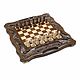 Chess backgammon carved 'Fetis' 40, Harutyunyan, Chess, St. Petersburg,  Фото №1