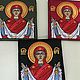 Нашивка на липучке Богородица. Нашивки. Студия Машинной вышивки AngelIaArts. Ярмарка Мастеров.  Фото №10