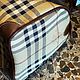 Винтаж: Винтажная сумка Burberry Nova Check Mini Boston. Сделано в Италии. Сумки винтажные. Chic bags. Ярмарка Мастеров.  Фото №5
