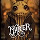 Кролик Создатель из мультфильма "The Maker". Чердачная кукла. Dark Forest (Нина). Ярмарка Мастеров.  Фото №9