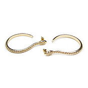 Украшения handmade. Livemaster - original item Long Snake Earrings, Snake Earrings, snake earrings. Handmade.