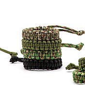 Украшения handmade. Livemaster - original item Tactical bracelet made of paracord 