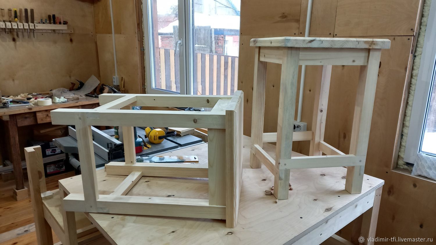 Табурет для дома в интернет-магазине на Ярмарке Мастеров | Табуреты ...