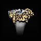 Кольцо "Ghost rider" из золота 585 и серебра с тёмн.родием. Кольца. BUGAKOV jewelry. Интернет-магазин Ярмарка Мастеров.  Фото №2