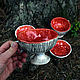 Amanita tea set (4 items). Single Tea Sets. RognedaCraft - gifts with soul. Online shopping on My Livemaster.  Фото №2