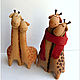 Sweet couple. Giraffes, Culinary souvenirs, St. Petersburg,  Фото №1