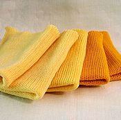 Куклы и игрушки handmade. Livemaster - original item Knitted a blanket for dolls (yellow). Handmade.