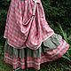 No. №216.5 Linen layered boho skirt. Skirts. Olga V. Kazarinova. Online shopping on My Livemaster.  Фото №2