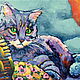 Картина с кошкой Селеста, Картины, Пенза,  Фото №1
