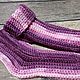 Crocheted socks for women 2164 (alize burkum batik). Socks. The magic of knitting. My Livemaster. Фото №4