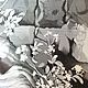 Винтаж: Старинный гобелен, картина Fille et garçon шёлк Франция. Картины винтажные. Антиквариат и винтаж из Франции. Ярмарка Мастеров.  Фото №6