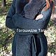 Кардиган с меховой отделкой. Пиджаки. Татьяна Гогошидзе (tf_fur_workshop). Интернет-магазин Ярмарка Мастеров.  Фото №2