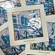 Винтаж: Винтажный платок Rene Gallet, шелк. Платки винтажные. Винтажные находки (vi-di). Ярмарка Мастеров.  Фото №6