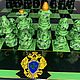 Шахматы армейские из дерева «Подарок пограничнику», ручная роспись. Шахматы. Анна Феколкина ШАХМАТЫ - СУВЕНИРЫ. Интернет-магазин Ярмарка Мастеров.  Фото №2