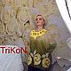 Заказать Блузон «Аврора». TriKoN-Элегантный войлок - Бохо Шик. Ярмарка Мастеров. . Туники Фото №3