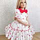 Платье " Вишневое настроение". Платье. Little___dress. Ярмарка Мастеров.  Фото №5