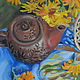 Oil painting . Still life. ' Tea with herbs'. Pictures. Fine Art for Joy. Online shopping on My Livemaster.  Фото №2