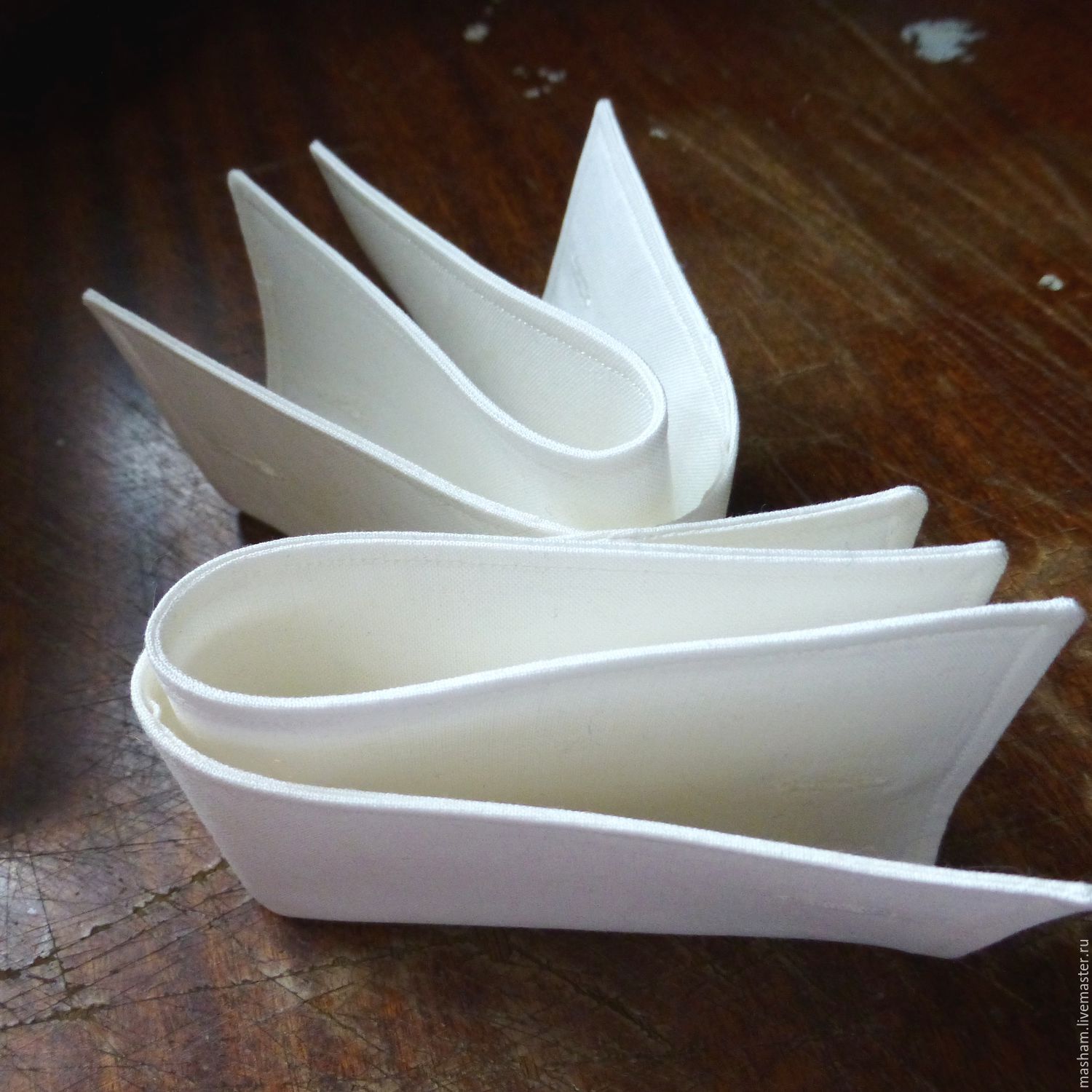 Классические белые манжеты из итальянского хлопка в интернет-магазине ...