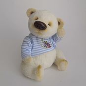 Куклы и игрушки handmade. Livemaster - original item Teddy Bear. Teddy Bear. Polar bear. Teddy Bear. Handmade.