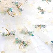 Материалы для творчества handmade. Livemaster - original item The rest! Embroidery on a 3D grid. dragonfly. Handmade.