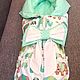 Конверт на выписку, одеяло на выписку. Конверт в коляску. NaturalBabySoft. Ярмарка Мастеров.  Фото №4