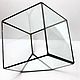 Order The Floriana. Interior Floriana for plants.Cube. Glass Flowers. Livemaster. . Decoration for flower pots Фото №3