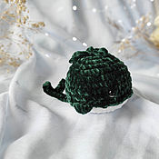 Куклы и игрушки handmade. Livemaster - original item Whale knitted emerald. Handmade.