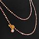 Long necklace 'Tea rose'. Necklace. Irina Leks. Online shopping on My Livemaster.  Фото №2