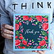 Подарок учителю на выпускной "Thank You" (для денег), Именные сувениры, Москва,  Фото №1