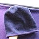 Кашемировая шапка, Баклажан), 54 размер. Шапки. ramremik-knitting-cashmere. Ярмарка Мастеров.  Фото №4
