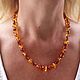 beads: Amber beads Interesting for a woman A gift to her mother friend. Beads2. BalticAmberJewelryRu Tatyana. My Livemaster. Фото №6