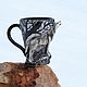 Mug 'Wolf', Mugs and cups, Shigony,  Фото №1