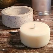 Сувениры и подарки handmade. Livemaster - original item Soy candle insert for candlesticks and jars. Handmade.
