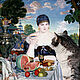 Постер по мотивам картины Кустодиева "Купчиха за чаем", Плакаты и постеры, Москва,  Фото №1