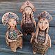 Sirin, Alkonost and Gamayun - birds of the Garden of Eden, Figurines in Russian style, Irkutsk,  Фото №1