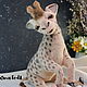 Order Teddy Animals: Baby giraffe Gabby. Irina Fedi Toys creations. Livemaster. . Teddy Toys Фото №3