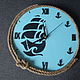 Classic watches: "On the seas, on the waves". Watch. Mashkin stuff. Online shopping on My Livemaster.  Фото №2