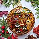 Christmas tree toy 'Based on Klimt's Expectation'. Christmas decorations. lepska. Online shopping on My Livemaster.  Фото №2