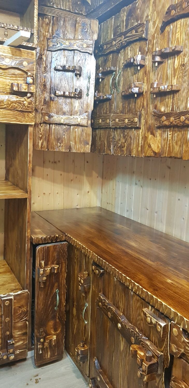 Кухня из массива сосны в интернет-магазине Ярмарка Мастеров по цене ...