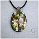 Pendant ' Queen of the spring garden'. Pendants. greka. Online shopping on My Livemaster.  Фото №2