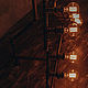 Светильник  из ВГП труб в стиле Лофт "ChristmasTree". Торшеры и напольные светильники. U.LOFT. Ярмарка Мастеров.  Фото №6