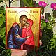 Заказать Святые Иоаким и Анна . Петербургская икона.. Ярмарка Мастеров. . Иконы Фото №3