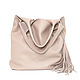 Tote Bag Pink Bag Large Leather Bag Bag Bag. Tote Bag. BagsByKaterinaKlestova (kklestova). Online shopping on My Livemaster.  Фото №2