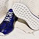 Order The sneakers are inflated, made of the embossed part of the alligator skin. SHOES&BAGS. Livemaster. . Sneakers Фото №3