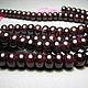 Garnet rondelle 8h5 mm. Beads1. Elena (luxury-fittings). Online shopping on My Livemaster.  Фото №2